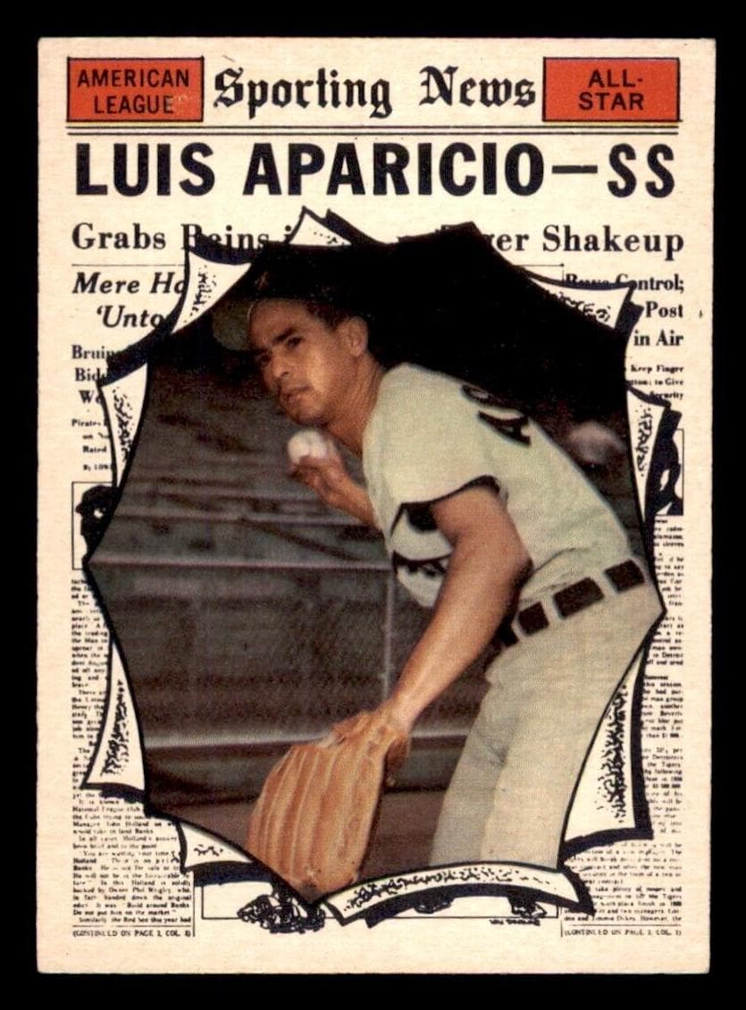 Luis Aparicio 1961 topps Topps