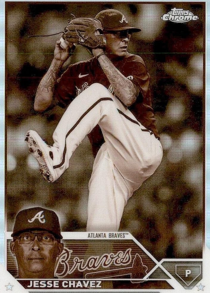 Jesse Chavez trading card