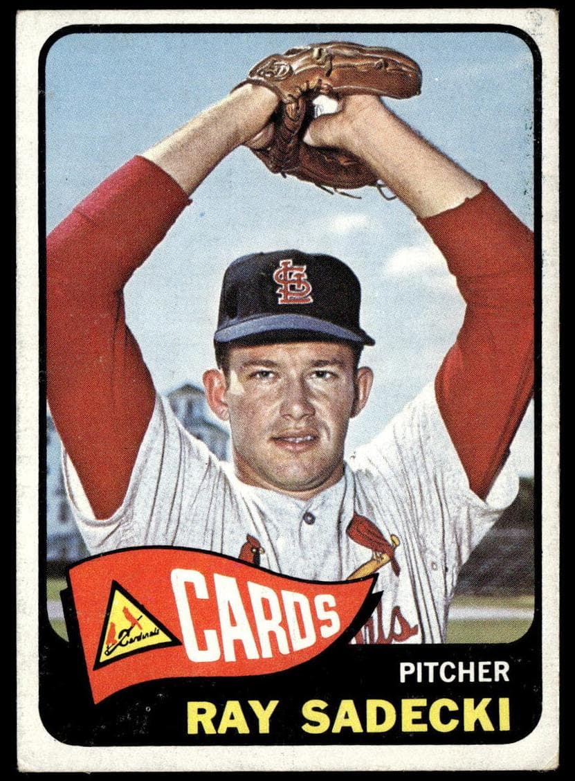 Ray Sadecki 1965 topps Topps