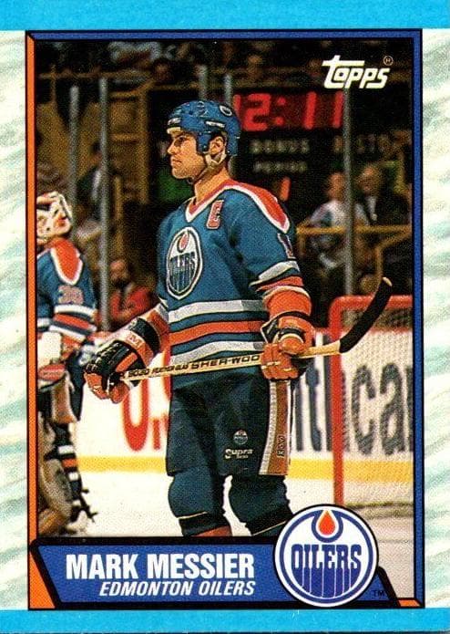 Mark Messier 1989 topps O-Pee-Chee