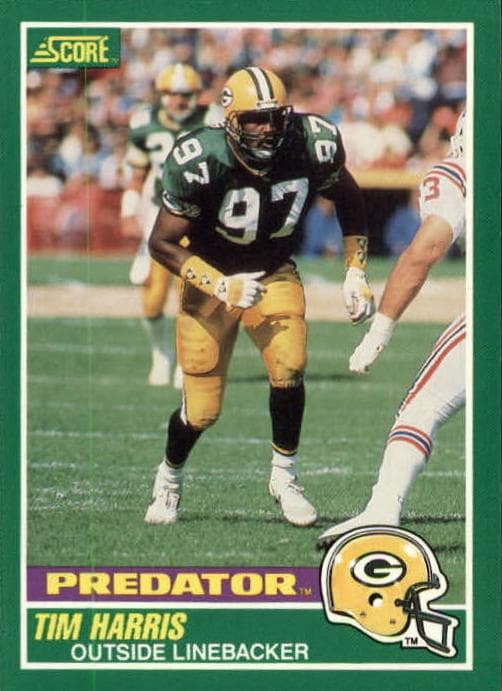 Tim Harris trading card