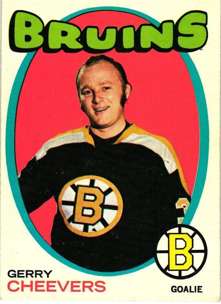 Gerry Cheevers 1971 topps Topps