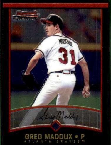 Greg Maddux 2001 bowman