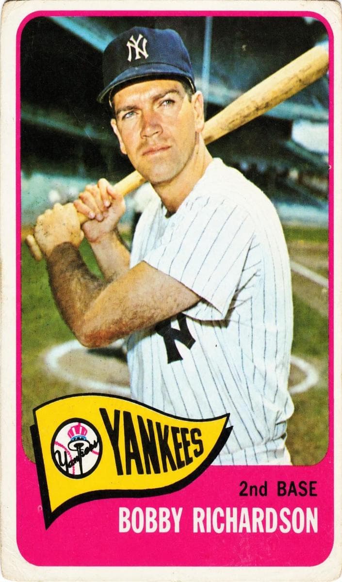 Bobby Richardson 1965 topps O-Pee-Chee