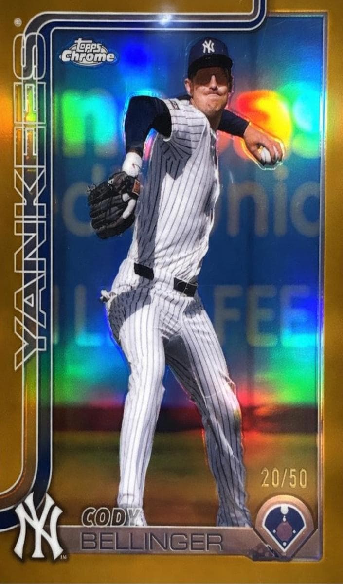 Cody Bellinger 2025 topps Topps Chrome