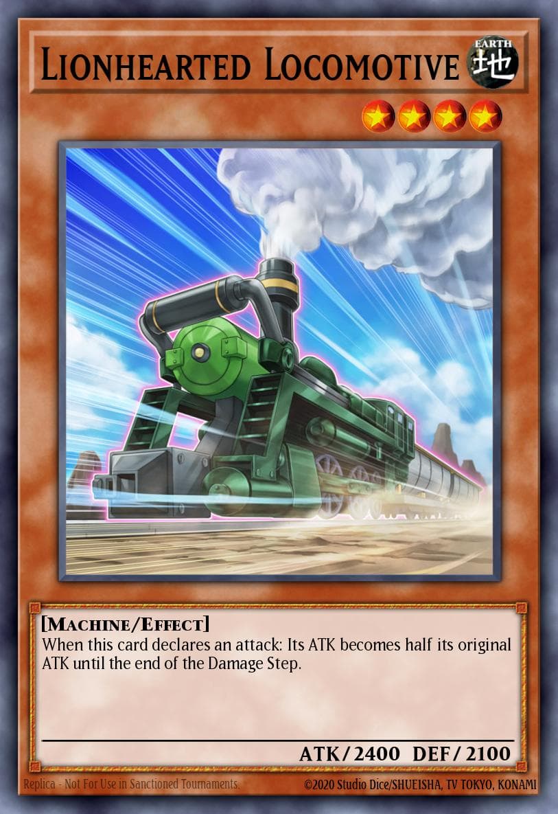 Lionhearted Locomotive #DRLG-EN036