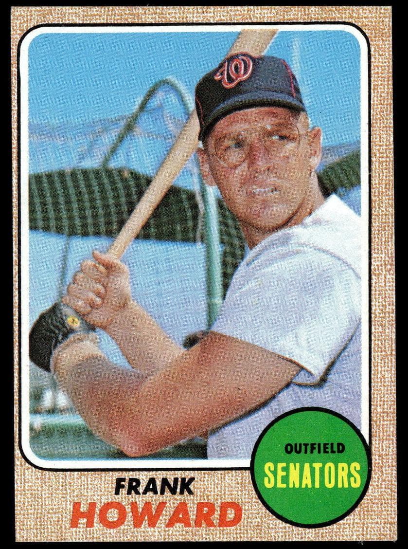 Frank Howard 1968 topps Topps