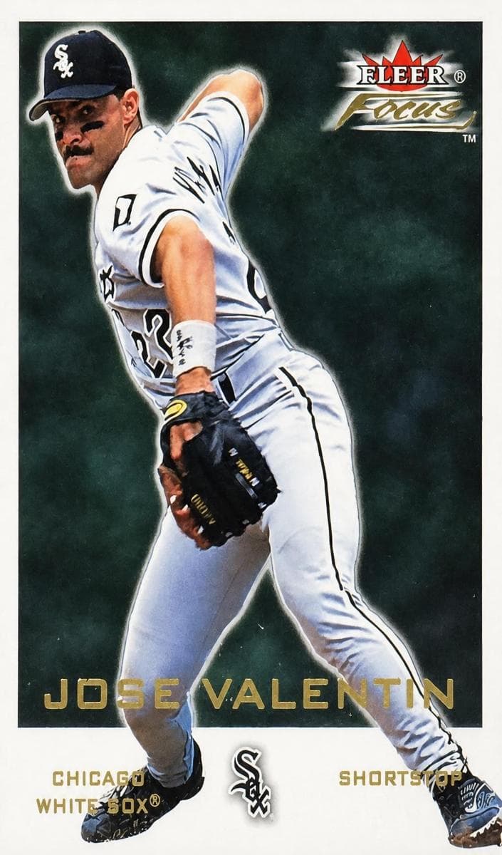 Jose Valentin 2001 fleer Fleer Focus