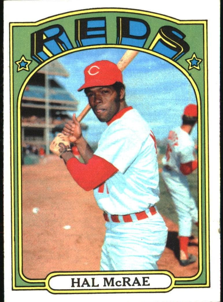 Hal McRae 1972 topps Topps