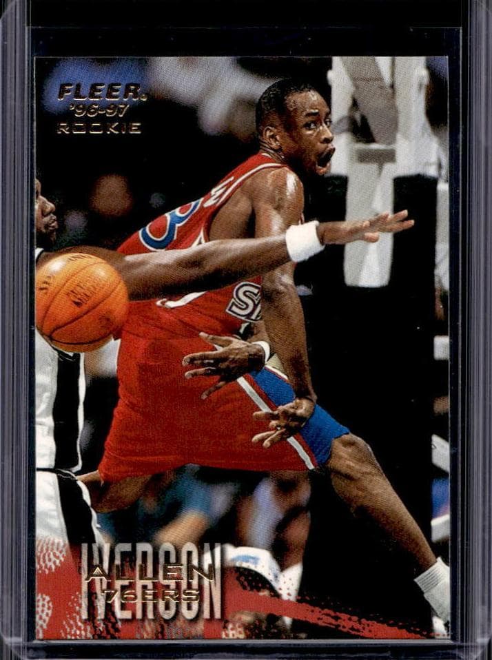Allen Iverson 1996 fleer Fleer