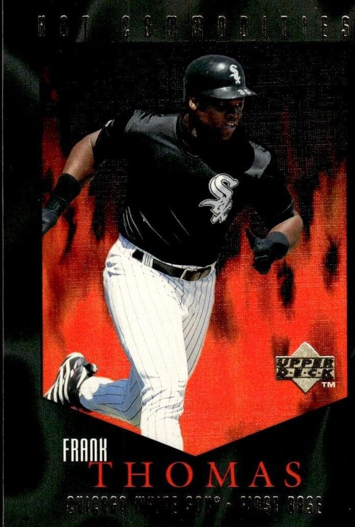 Frank Thomas 1997 upper-deck Hot Commodities