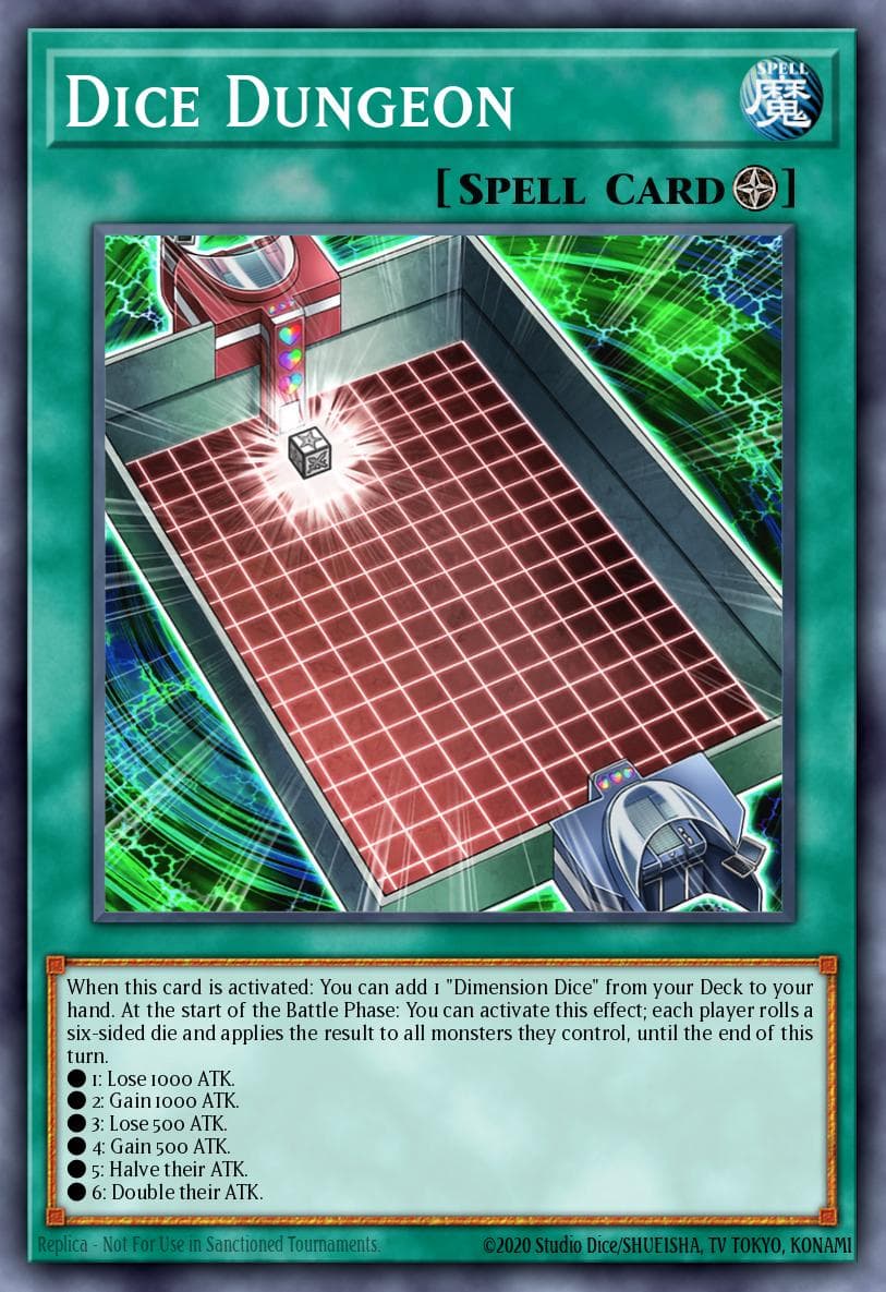 Dice Dungeon 2022 Yu-Gi-Oh! Battles of Legend: Crystal Revenge
