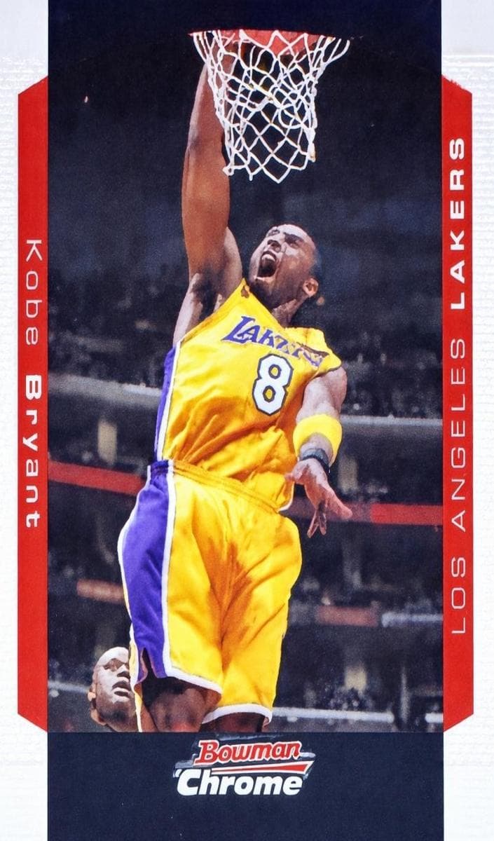 Kobe Bryant 2004 bowman Chrome