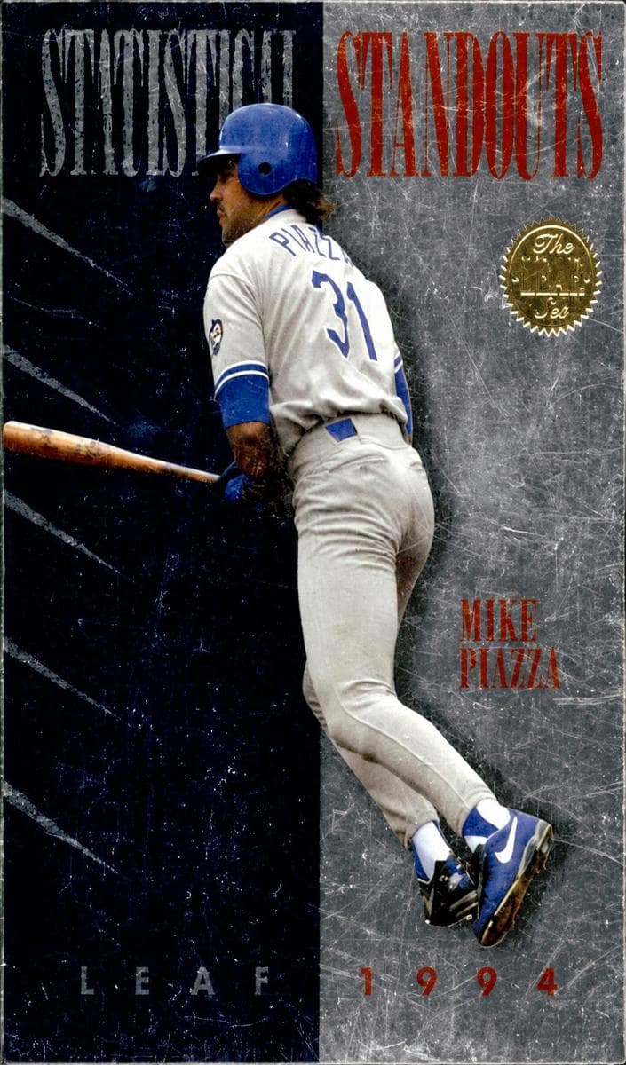 Mike Piazza 1994 leaf Leaf