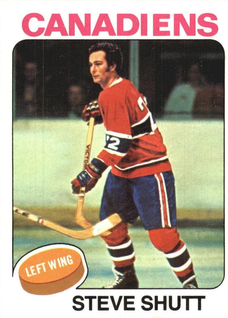 Steve Shutt 1975 topps Topps