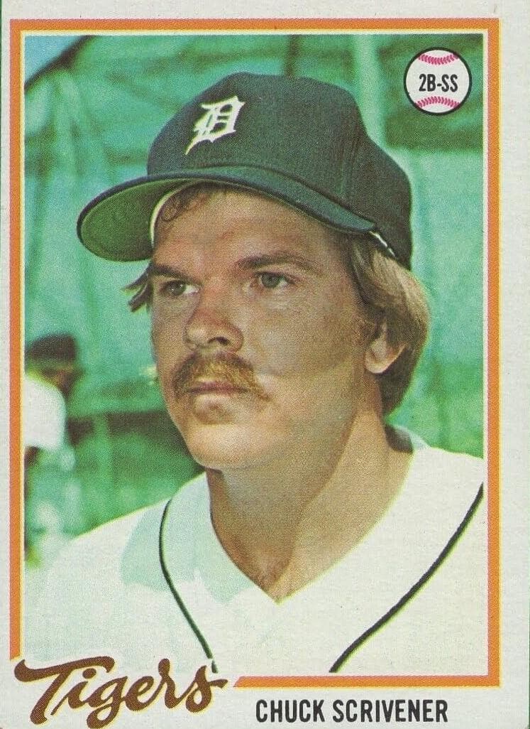 Chuck Scrivener 1978 topps Topps