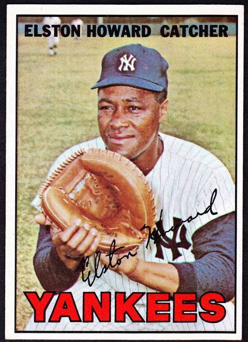 Elston Howard 1967 topps Topps