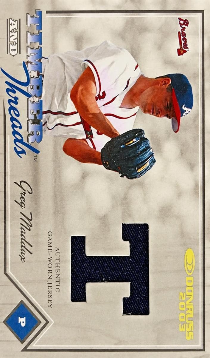 Greg Maddux 2003 panini