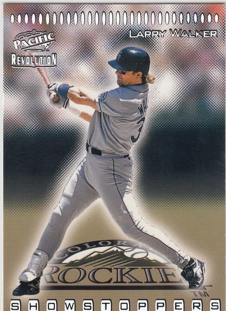 Larry Walker 1998 panini Pacific Revolution