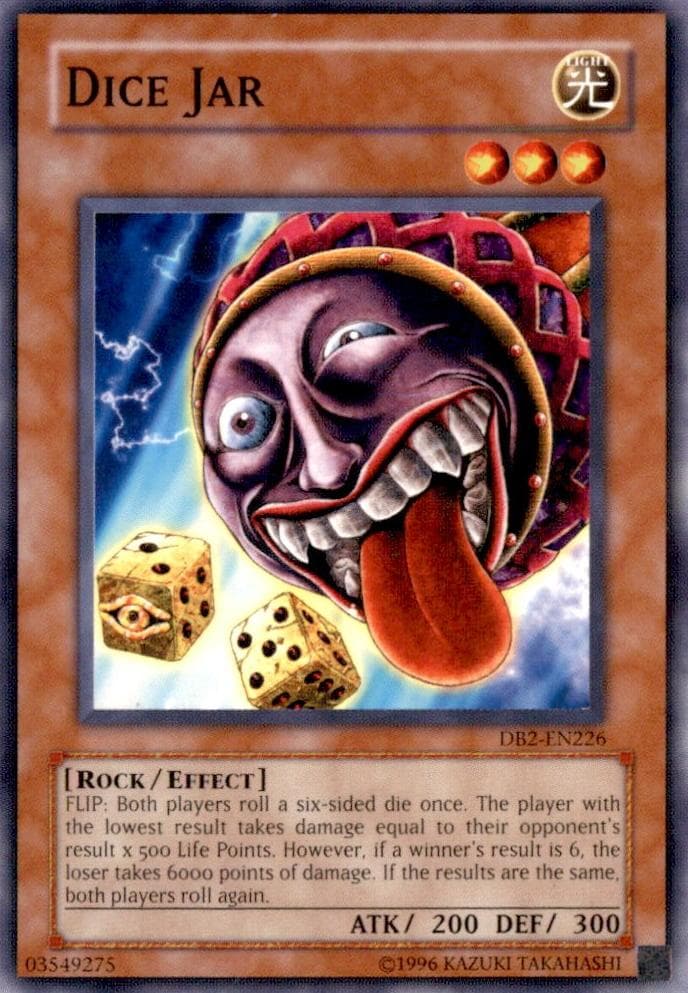 Dice Jar 2005 Yu-Gi-Oh! Dark Beginning 2