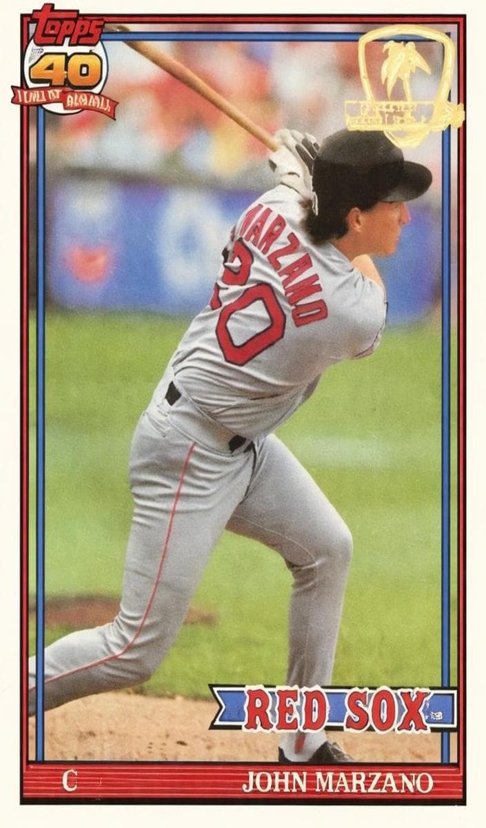 John Marzano 1991 topps Topps