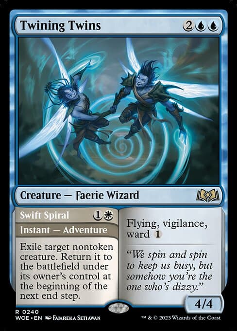 Twining Twins // Swift Spiral #240