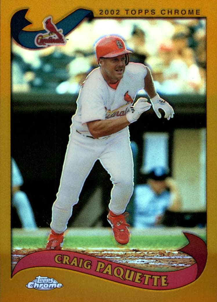 Craig Paquette trading card