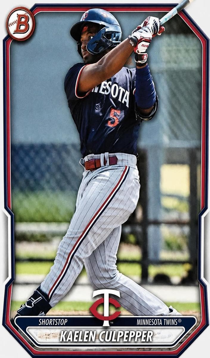 Kaelen Culpepper trading card