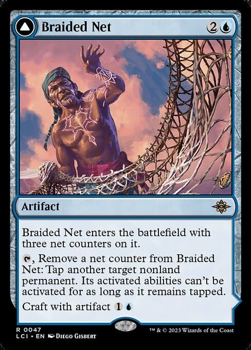 Braided Net // Braided Quipu #47