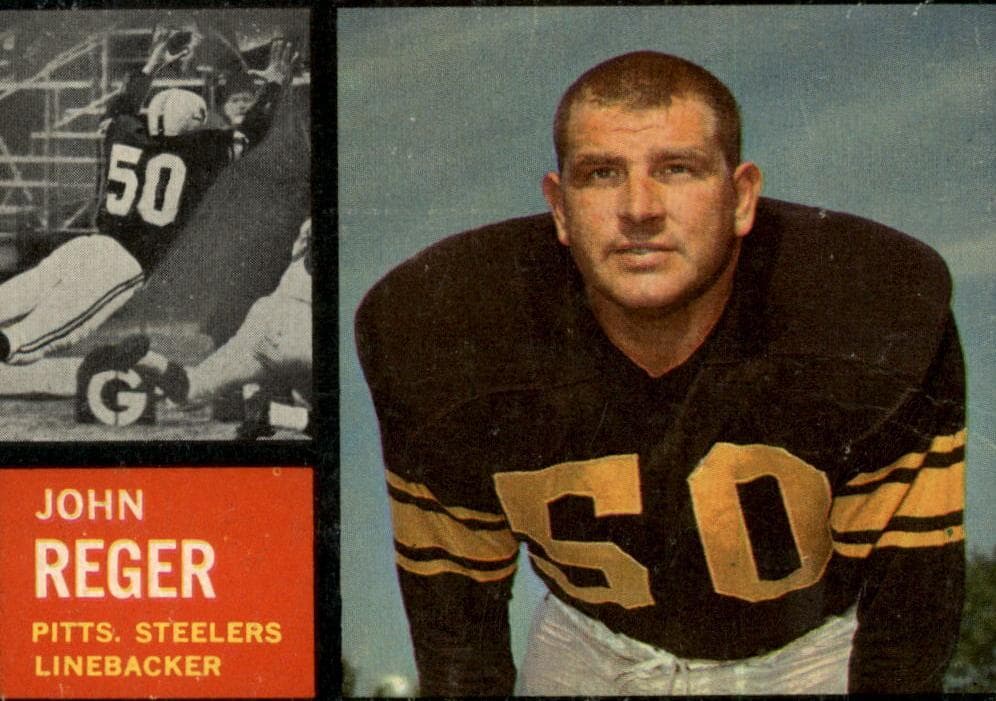 John Reger 1962 topps