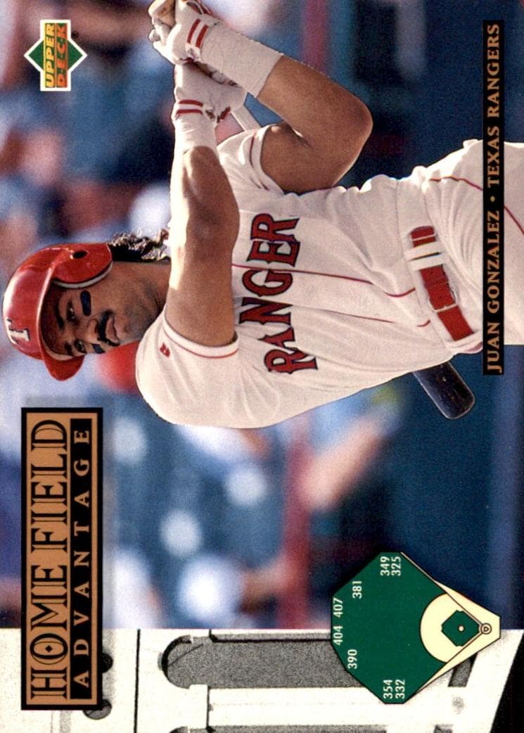 Juan Gonzalez 1994 upper-deck Upper Deck