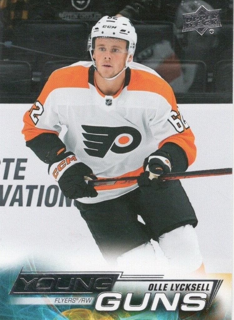 Olle Lycksell trading card