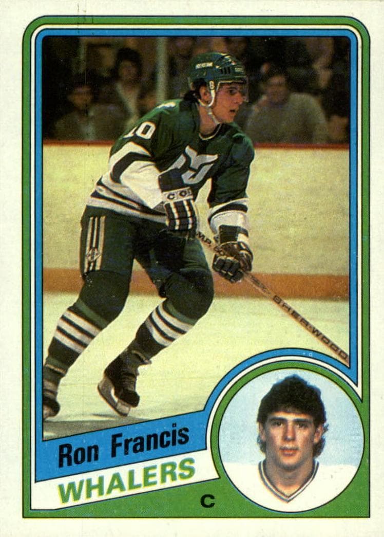 Ron Francis 1984 topps Topps