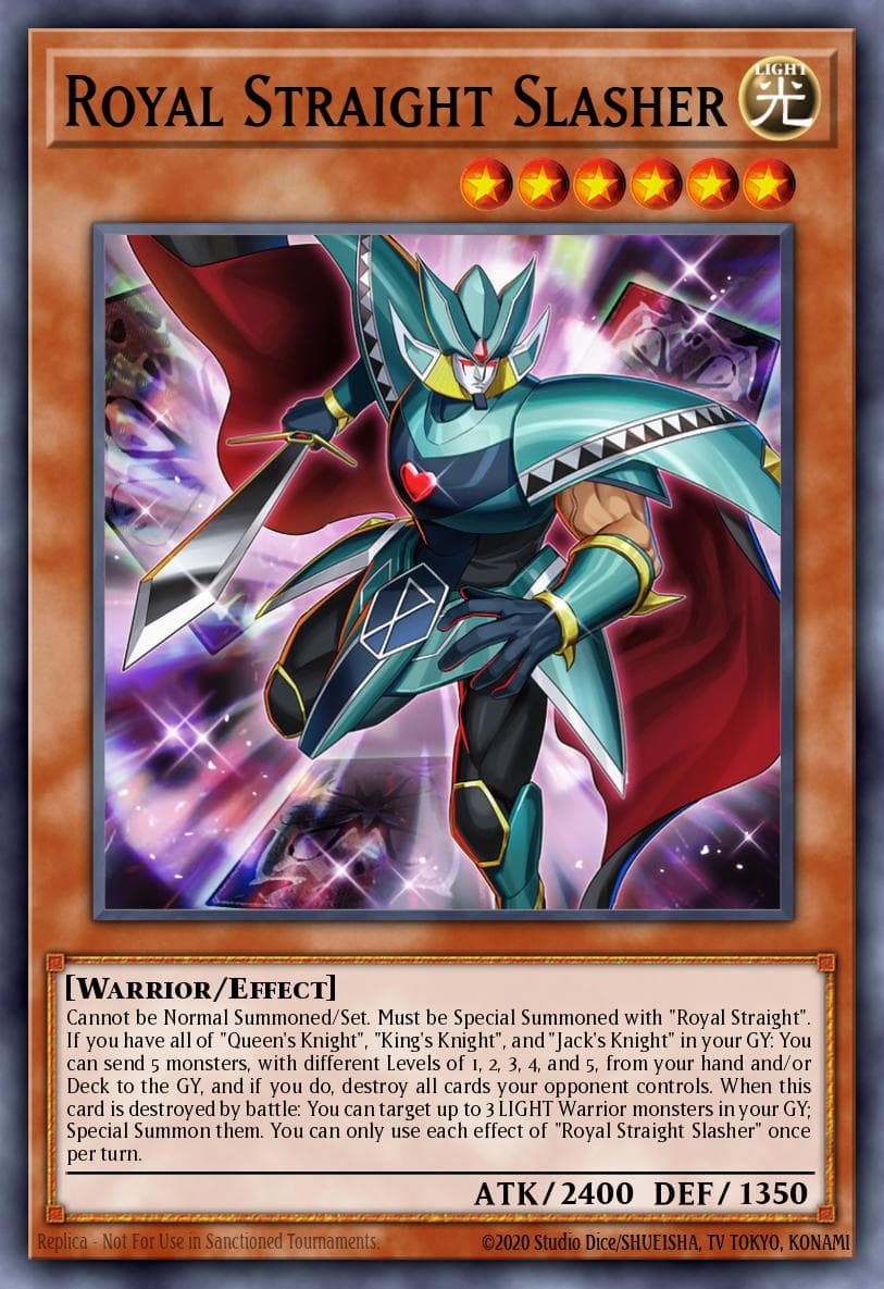 Royal Straight Slasher #BLCR-EN001