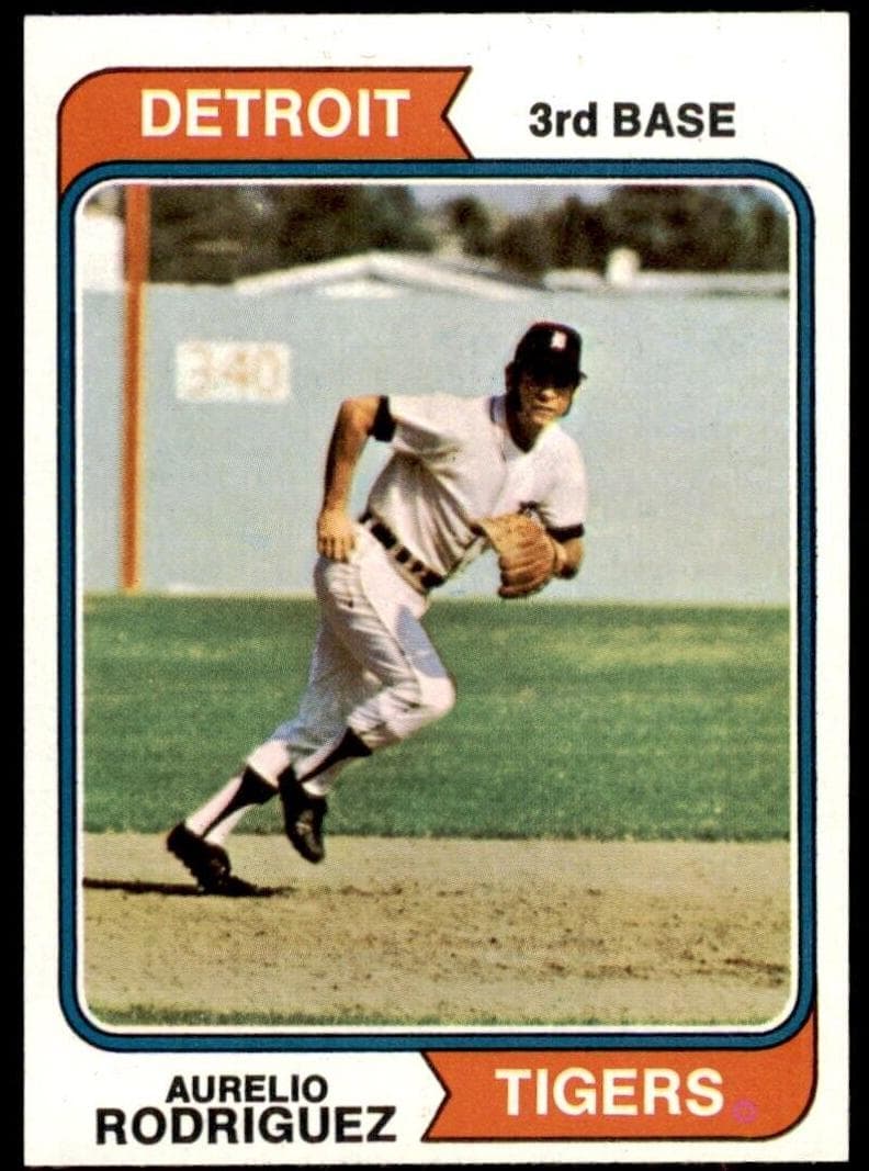 Aurelio Rodriguez 1974 topps Topps