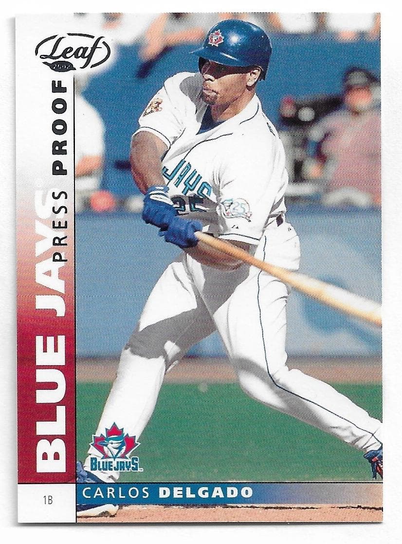 Carlos Delgado 2002 leaf Leaf