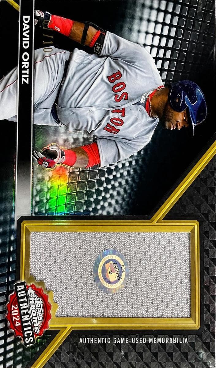 David Ortiz 2024 topps Topps Chrome
