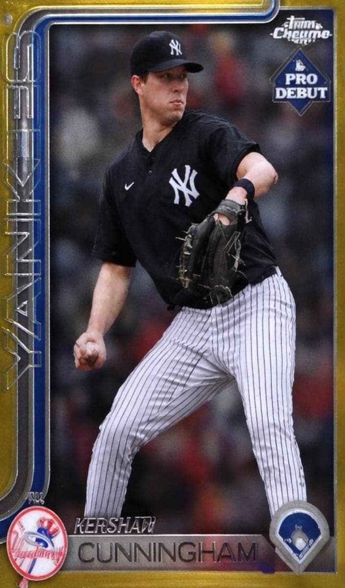 Bryce Cunningham 2025 topps Topps Pro Debut