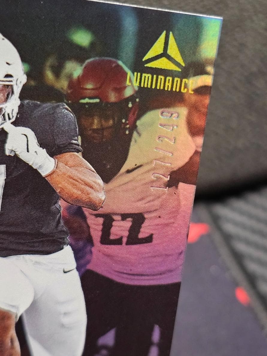 RJ Harvey trading card