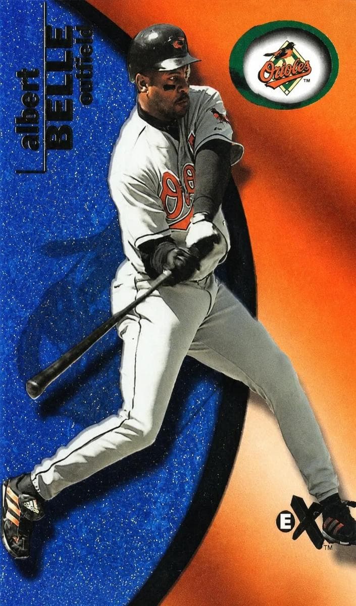 Albert Belle 2001 fleer