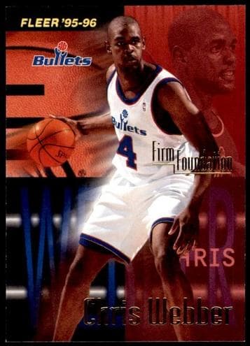 Chris Webber 1995 fleer Fleer