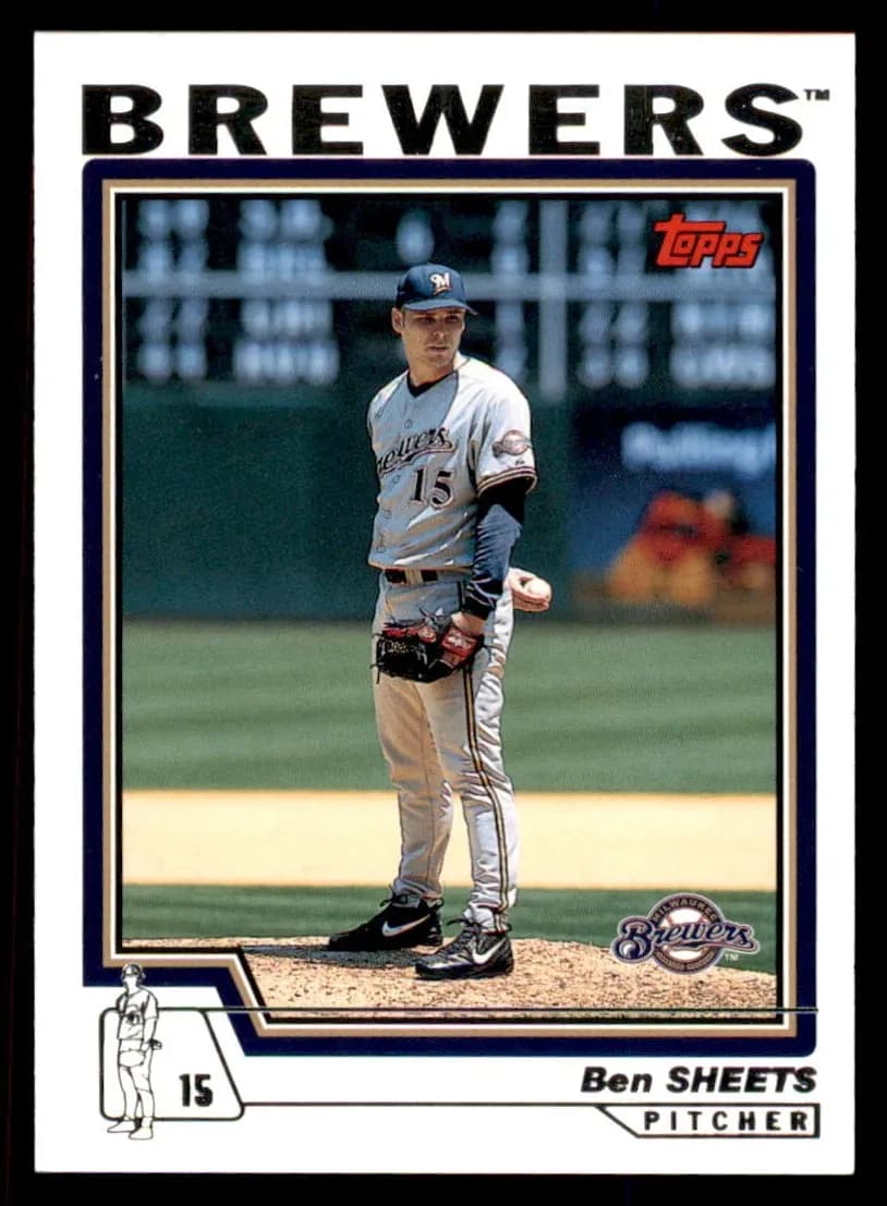 Ben Sheets trading card