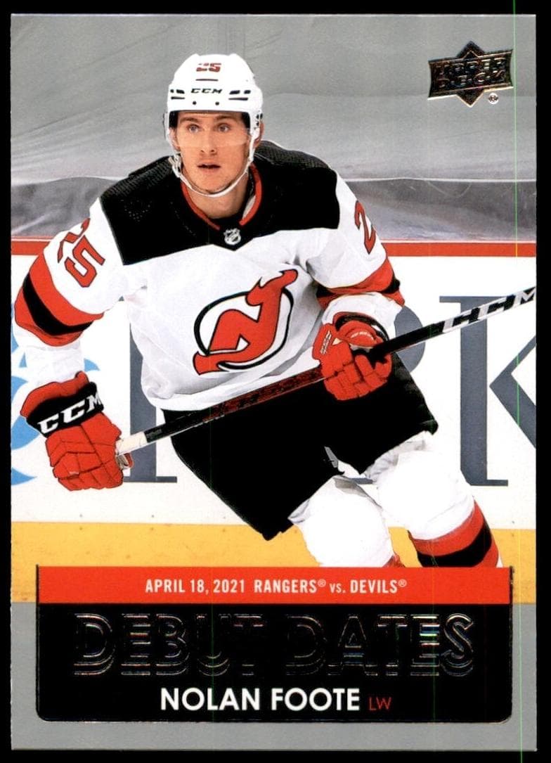 Nolan Foote 2021 upper-deck Upper Deck