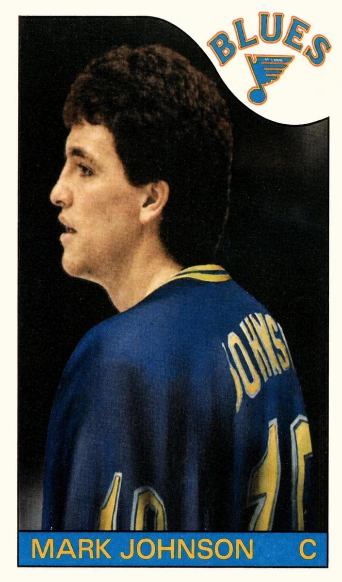 Mark Johnson 1985 topps O-Pee-Chee