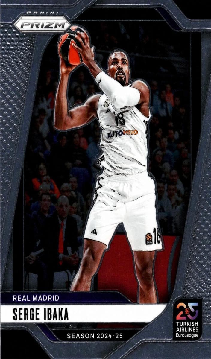 Serge Ibaka 2024 panini Prizm Turkish Airlines Euroleague