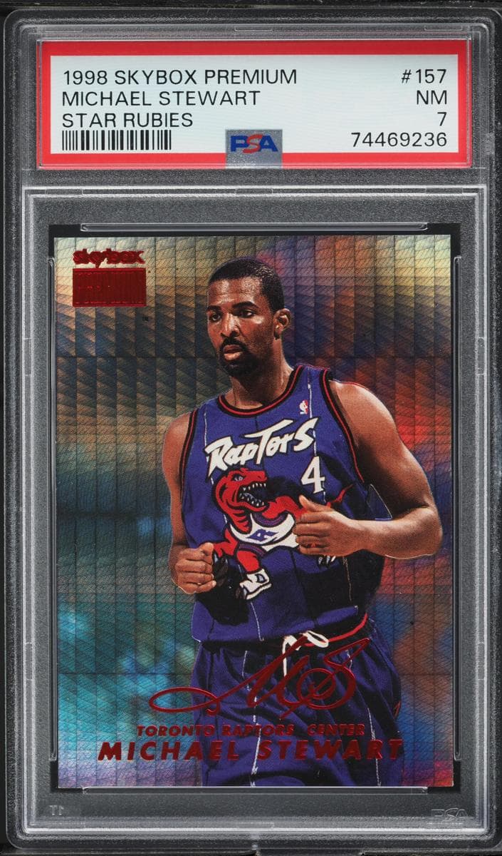 Michael Stewart 1998 fleer