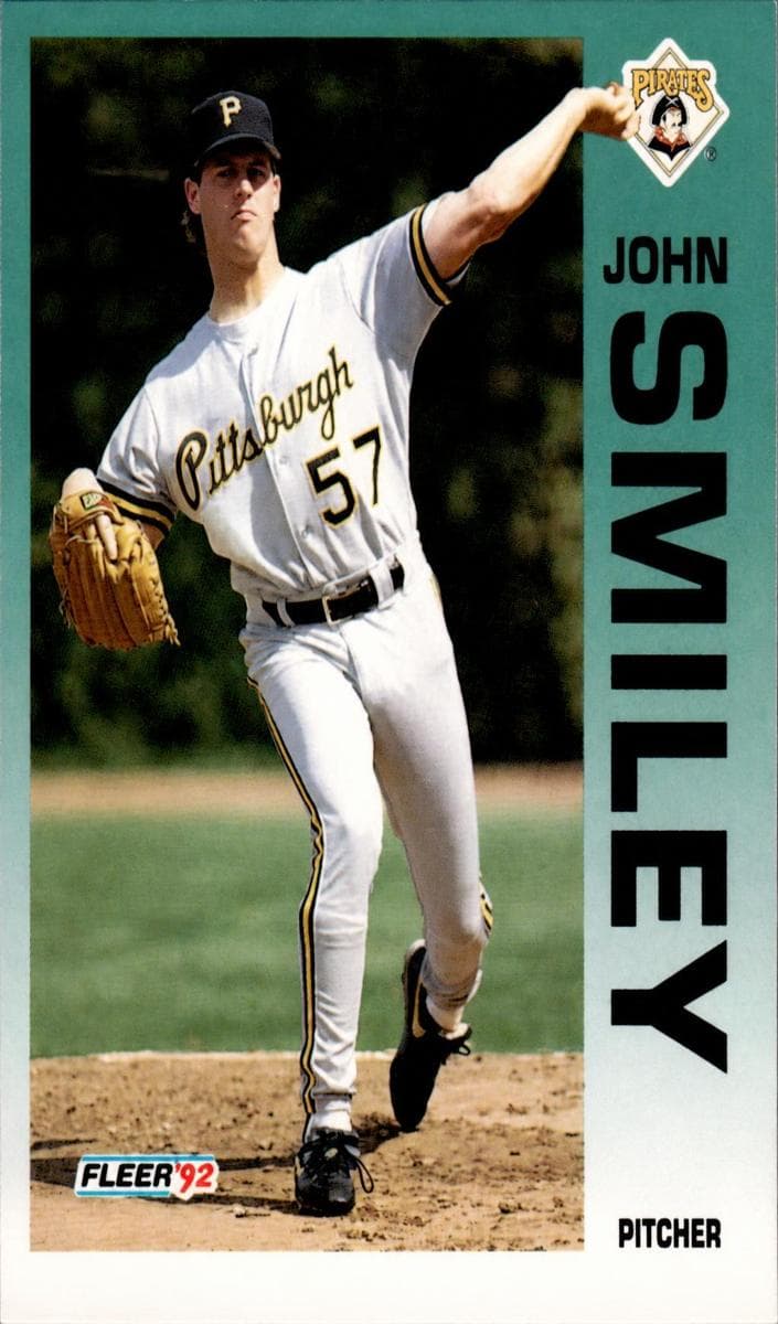 John Smiley 1992 fleer Fleer