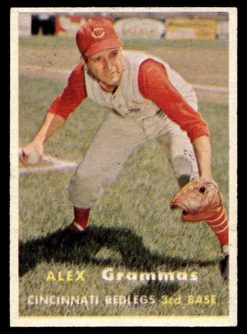 Alex Grammas 1957 topps Topps