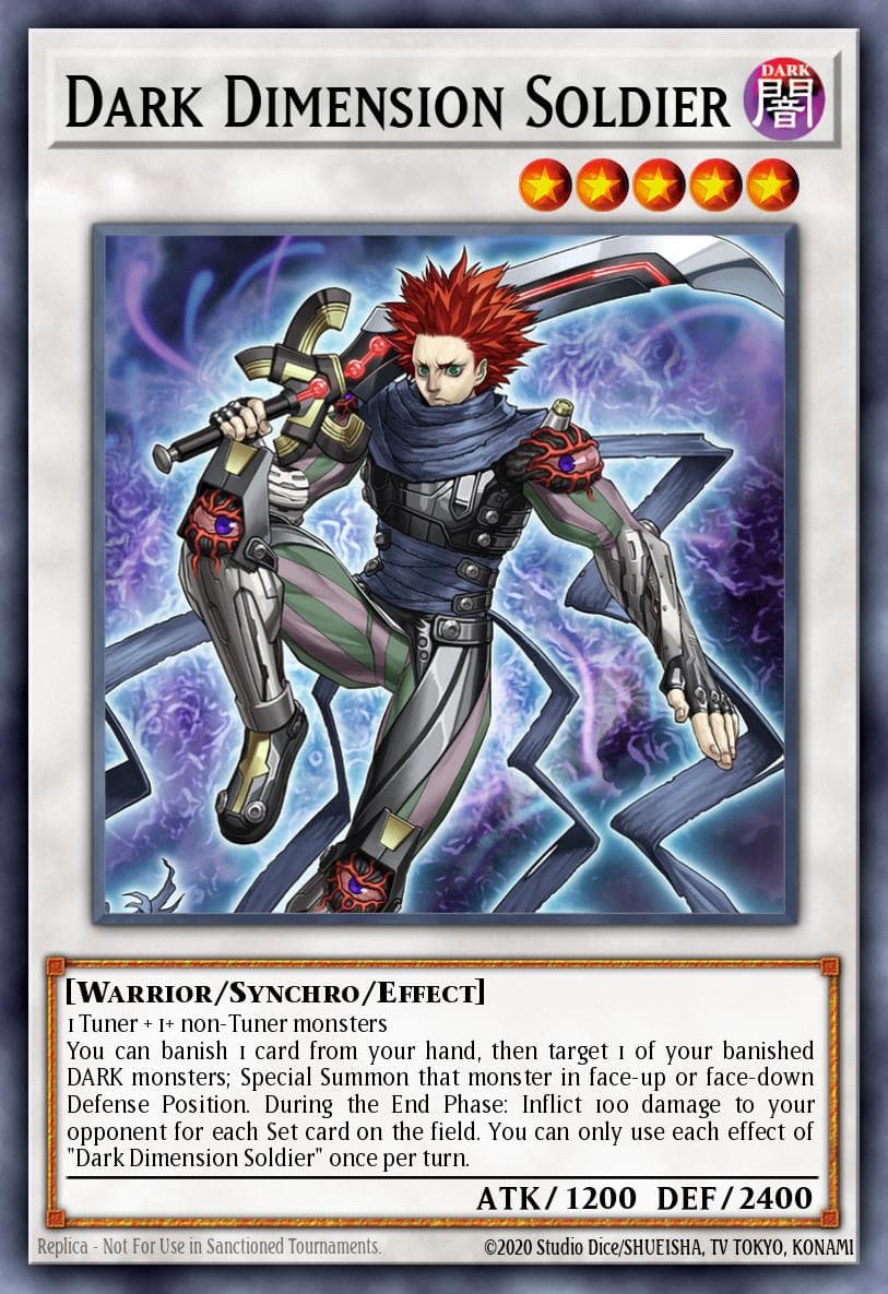 Dark Dimension Soldier 2021 Yu-Gi-Oh! Japanese Battle of Chaos
