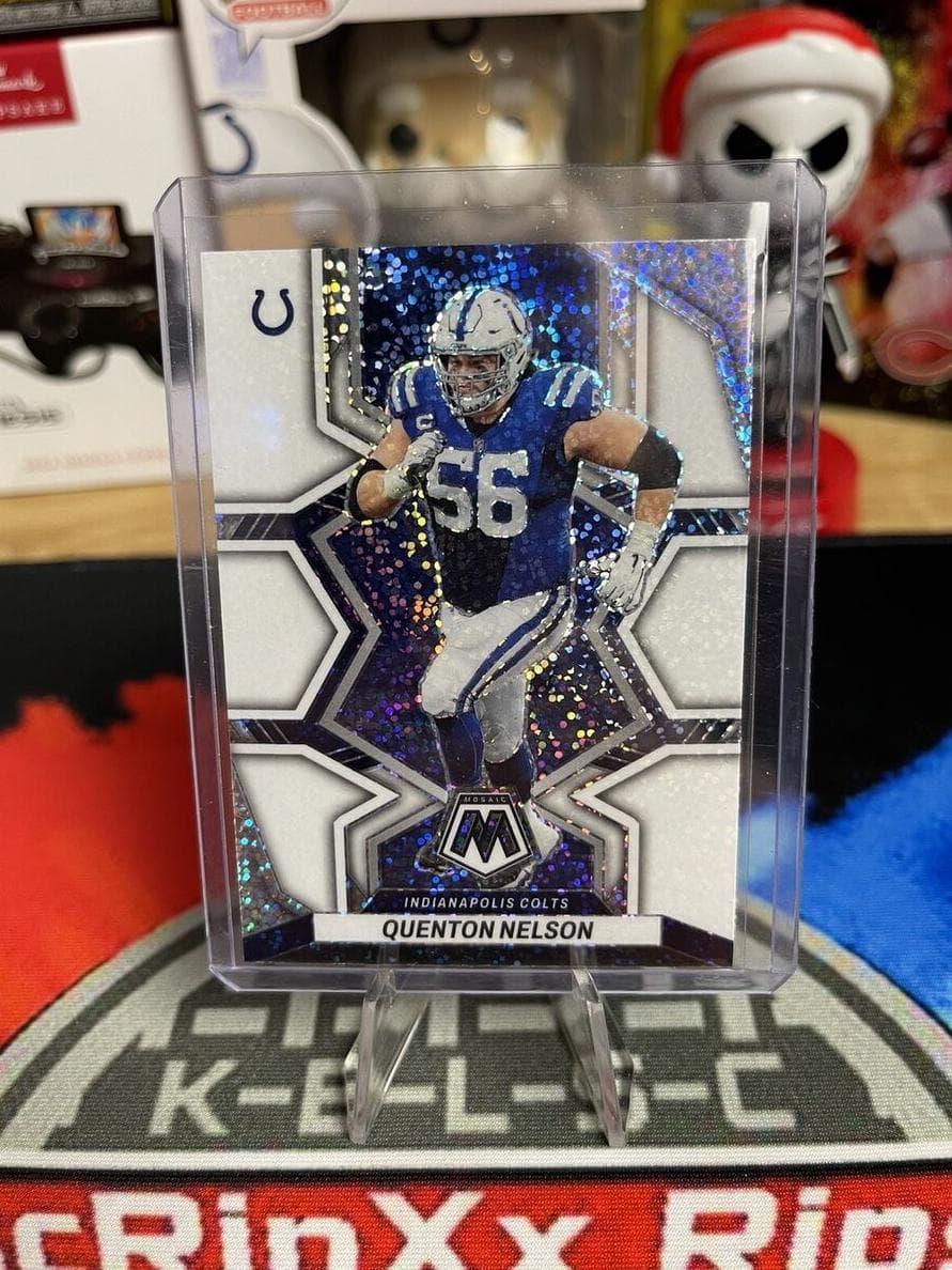 Quenton Nelson trading card